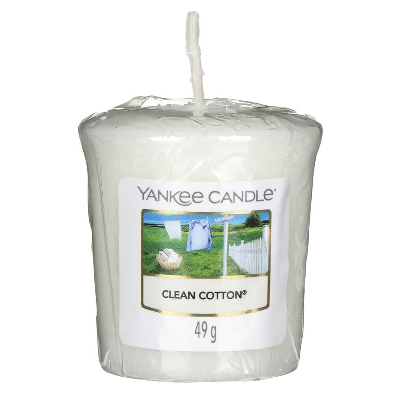 Original Votive Clean Cotton Yankee Candle - CANDLES - Beattys of Loughrea