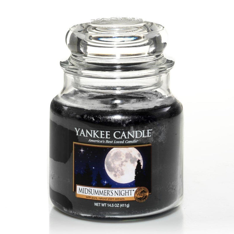 Midsummers Night Medium Yankee Candle 411g - CANDLES - Beattys of Loughrea