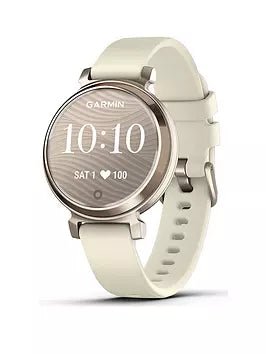 Garmin Garmin Lily 2 - Cream Gold Case with Coconut Silicone Band Smart Watch 010 - 02839 - 00 - SMARTWATCH, FITBIT - Beattys of Loughrea