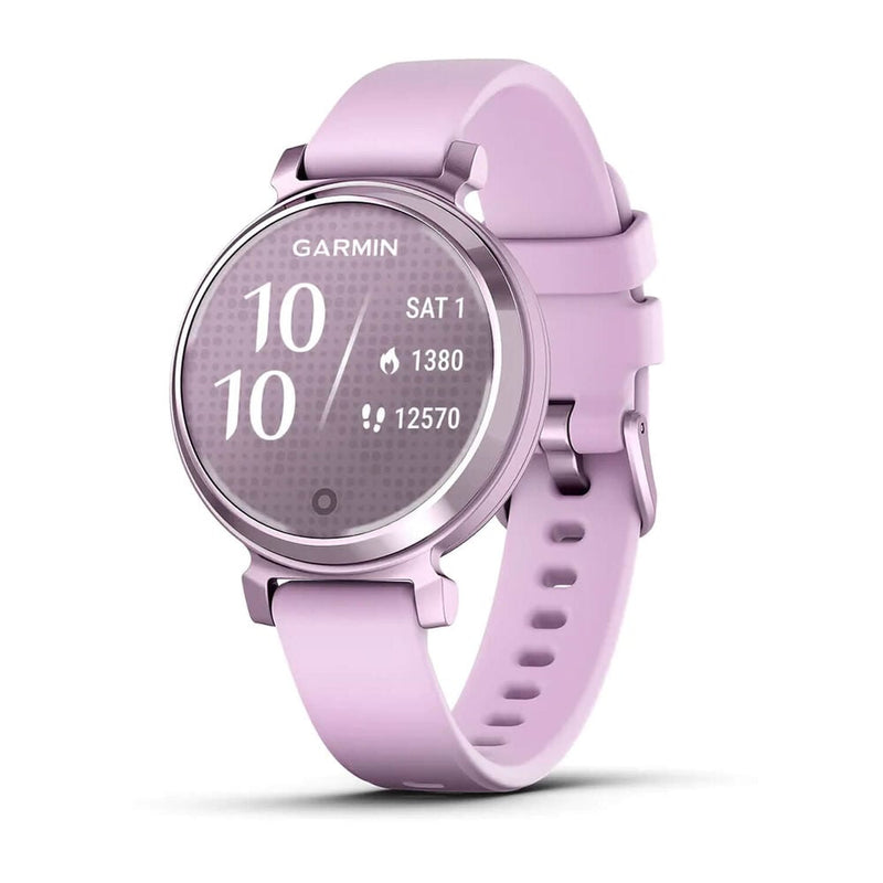 Garmin Lily 2 Metallic Lilac Bezel & Silicone Strap Watch 010-02839-01