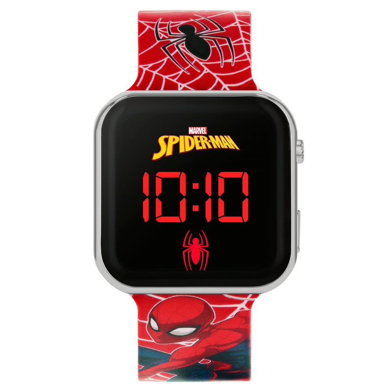 Spiderman Red Strap Led Watch - VTECH/EDUCATIONAL - Beattys of Loughrea