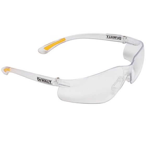 Dewalt Contractor Pro Clear Safety Glasses DEWSGCPC - SAFETY GOGGLES/ GLASSES - Beattys of Loughrea