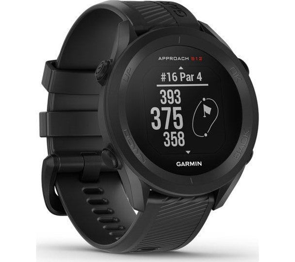 Garmin Approach S12 Black Golf Watch 2024  010-02472-10