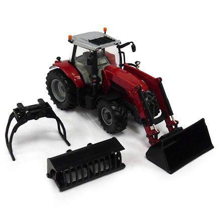 Britains 1:32 Massey Ferguson 6616 Tractor With Front Loader - FARMS/TRACTORS/BUILDING - Beattys of Loughrea