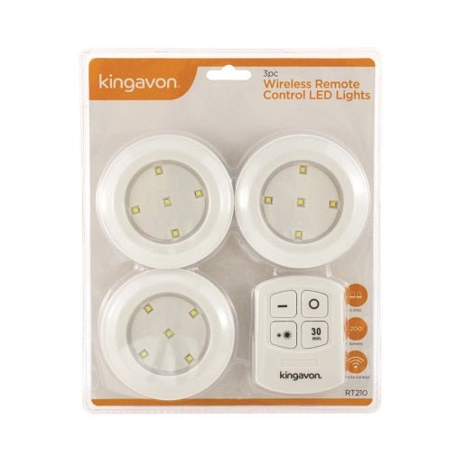 Kingavon Wireless Remote Control LED Lights - TIMERS/PLUG IN - Beattys of Loughrea