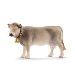 SCHLEICH BRAUNVIEH COW 13874 - FARMS/TRACTORS/BUILDING - Beattys of Loughrea