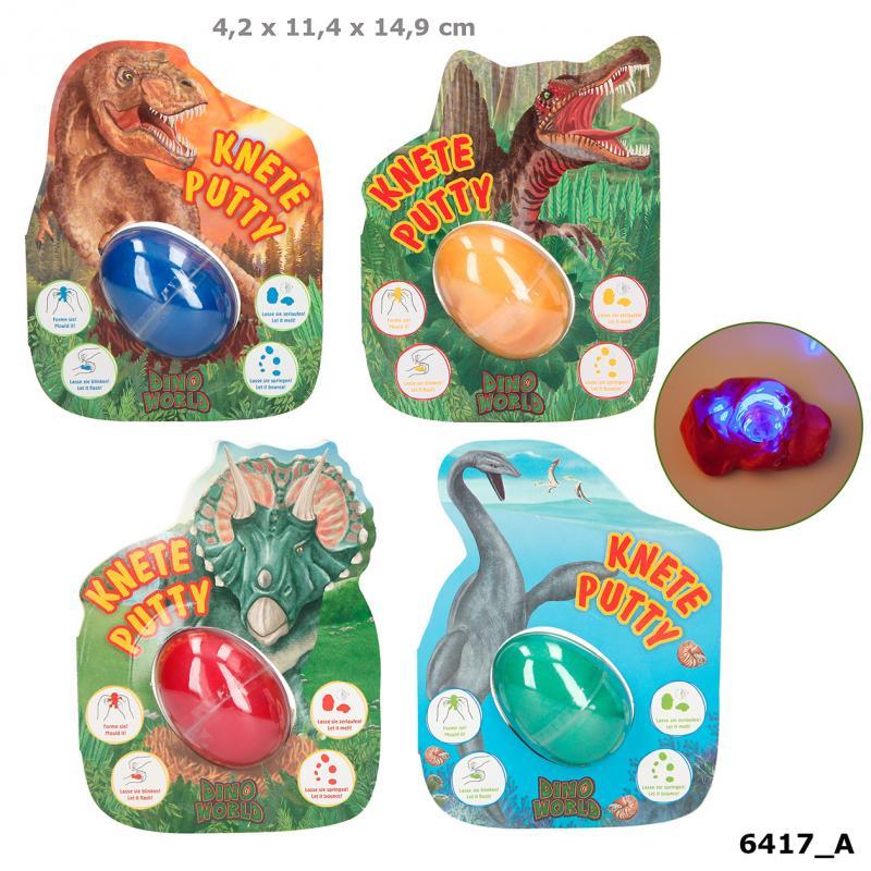 Dino World Jumping Clay W/ Flashlight 6417 - ART & CRAFT/MAGIC/AIRFIX - Beattys of Loughrea