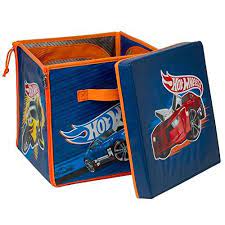 Hot Wheels Storage Zipbin & Playmat - CARS/GARAGE/TRAINS - Beattys of Loughrea