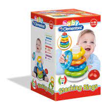 Baby Clementoni Stacking Rings - BABY TOYS - Beattys of Loughrea