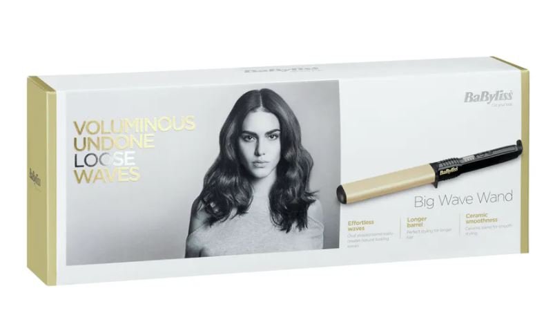 Babyliss Wand Big Wave - CURLERS/CRIMPERS/STRAIGHTENERS - Beattys of Loughrea