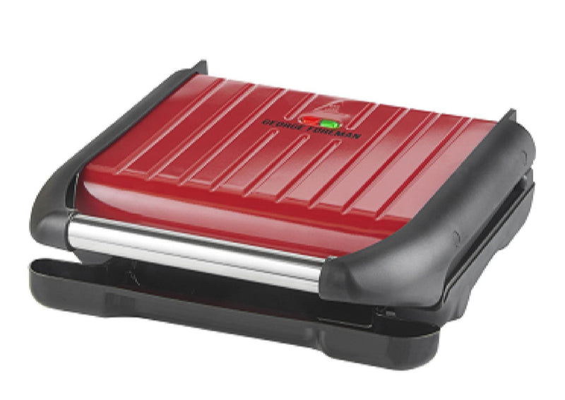 GEORGE FOREMAN 25040 5 PORTION GRILL RED - HEALTH GRILLS, G FOREMAN - Beattys of Loughrea