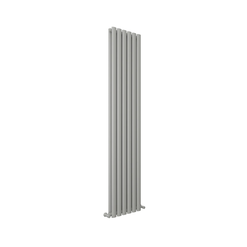 Aqualla Porto Vertical Double Panel 1800 x 360 Light Grey - RADIATORS (DC) DOUBLE CONVECTOR - Beattys of Loughrea