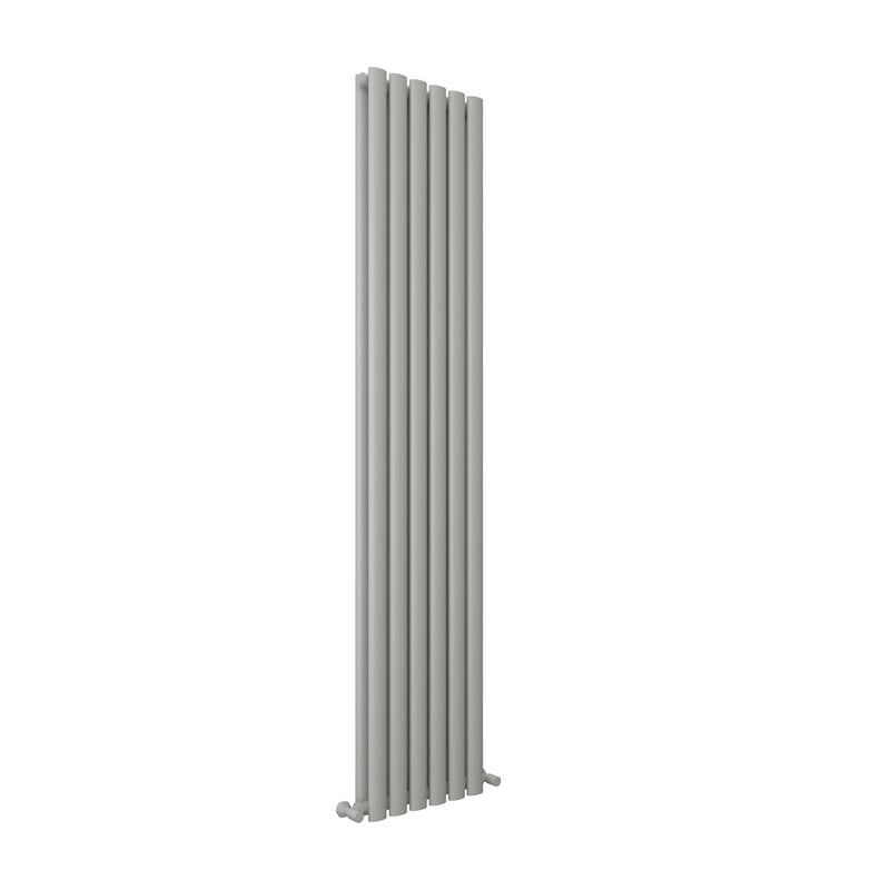 Aqualla Porto Vertical Double Panel 1800 x 480 Light Grey - RADIATORS (DC) DOUBLE CONVECTOR - Beattys of Loughrea