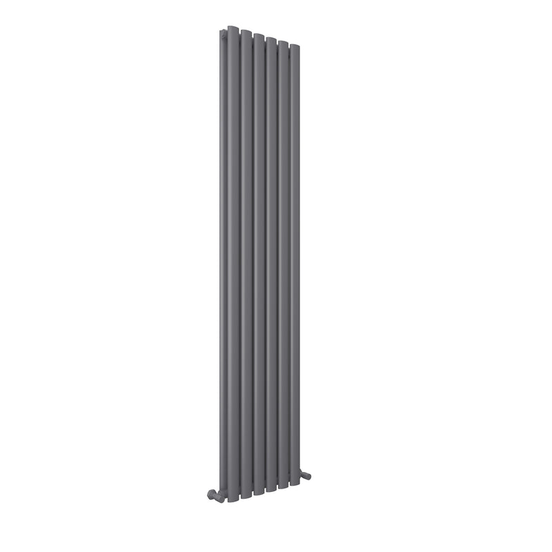 Aqualla Porto Vertical Double Panel 1800 x 360 Anthracite - RADIATORS (DC) DOUBLE CONVECTOR - Beattys of Loughrea