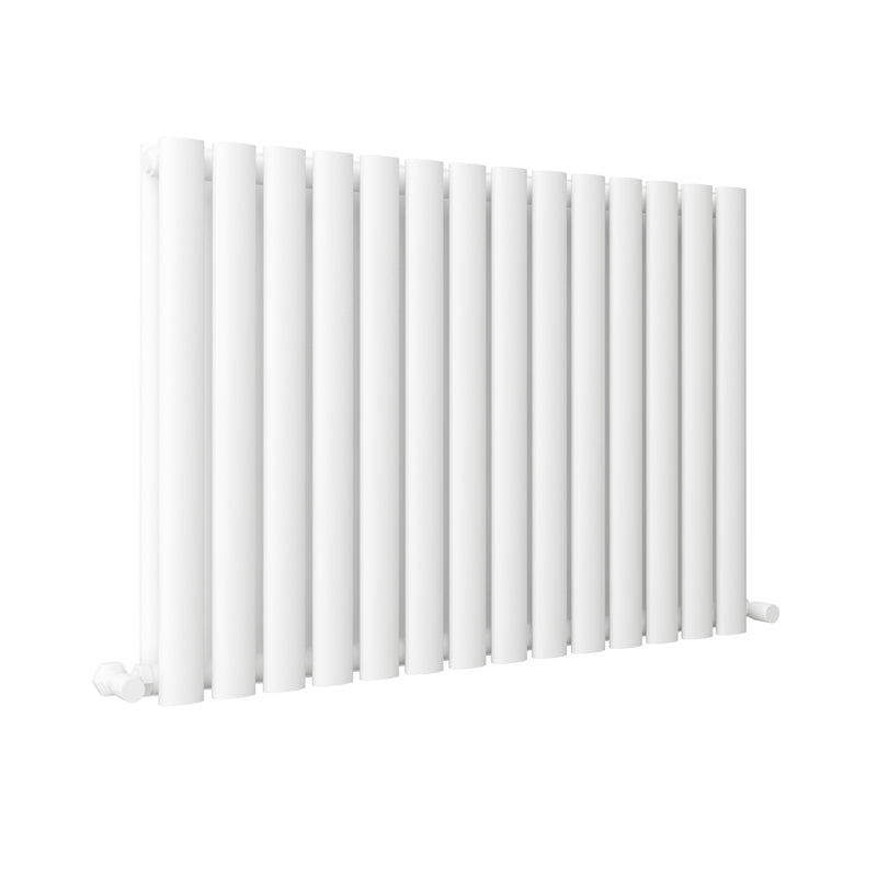 Aqualla Porto Double Panel 600 x 590 Matt White - RADIATORS (DC) DOUBLE CONVECTOR - Beattys of Loughrea