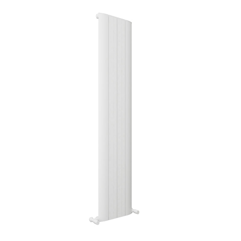 Aqualla Airo Aluminium White 1800 x 470 - RADIATORS (SC) SINGLE CONVECTOR - Beattys of Loughrea