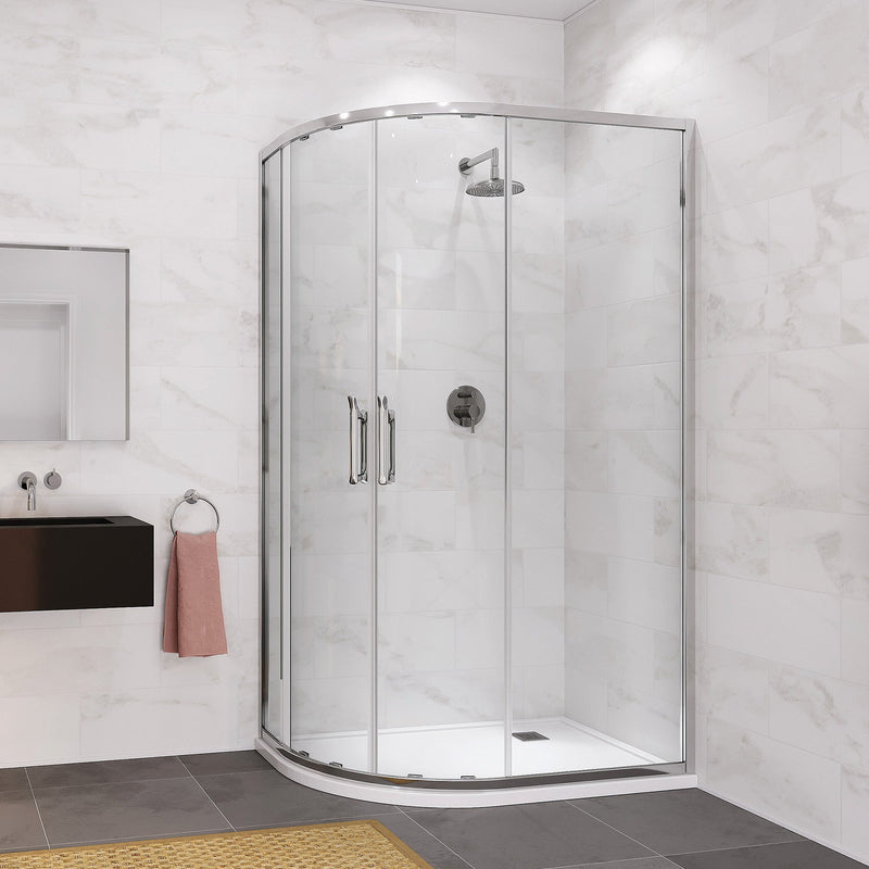 Flair ETO 2 Door Offset Quadrant 1100mmx900mm - SHOWER DOORS - Beattys of Loughrea