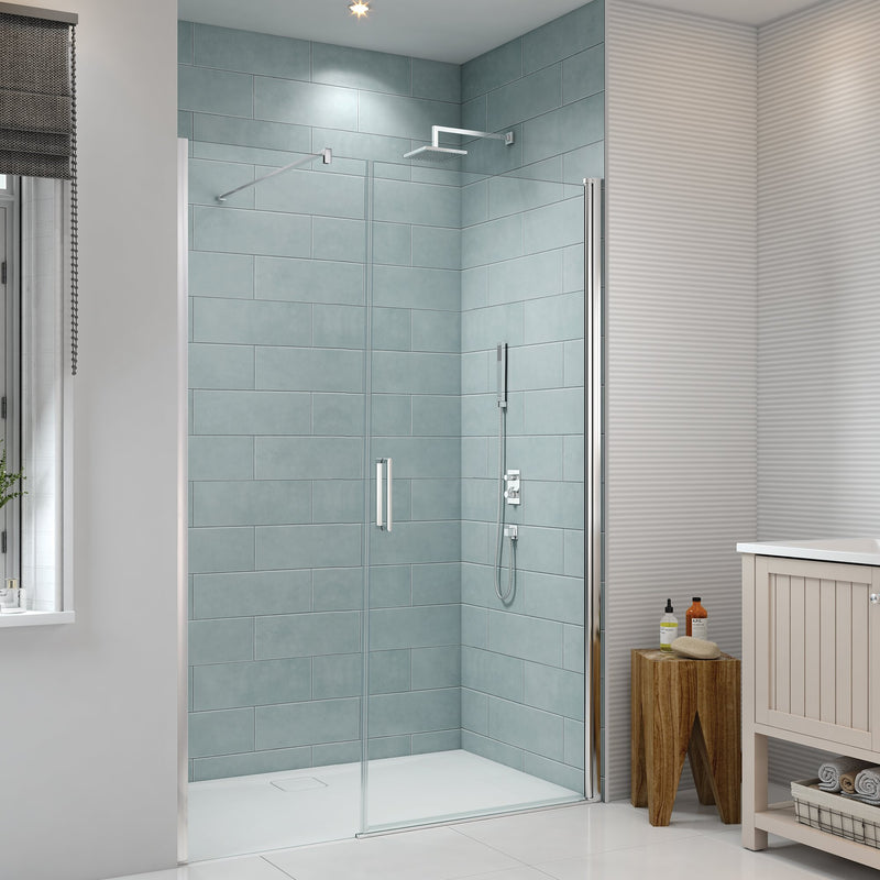 Merlyn 8 Series Frameless Pivot Door 800mm - SHOWER DOORS - Beattys of Loughrea