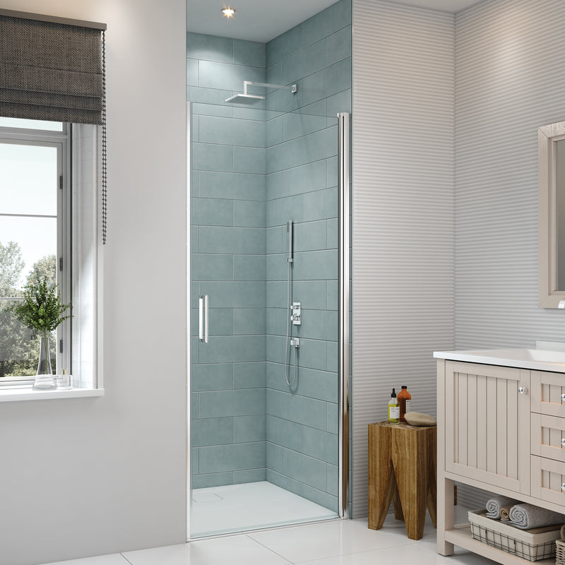 Merlyn 8 Series Frameless Pivot Door 800mm - SHOWER DOORS - Beattys of Loughrea