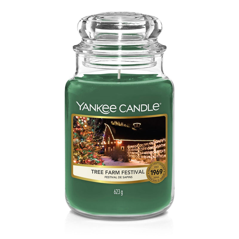 Tree Farm Festival Large Yankee Candle 623g - CANDLES - Beattys of Loughrea