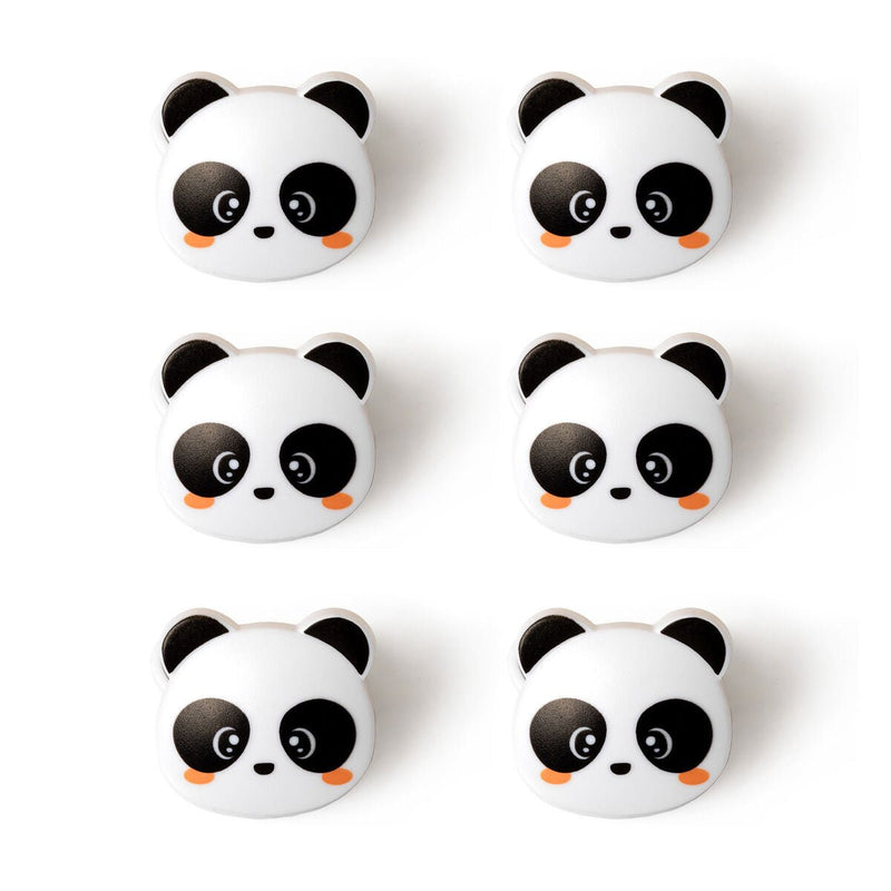 Set of Bag Clips 6pc Panda - KITCHEN HAND TOOLS - Beattys of Loughrea