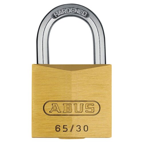 ABUS Premium Padlock brass 65/30mm - PADLOCKS - Beattys of Loughrea