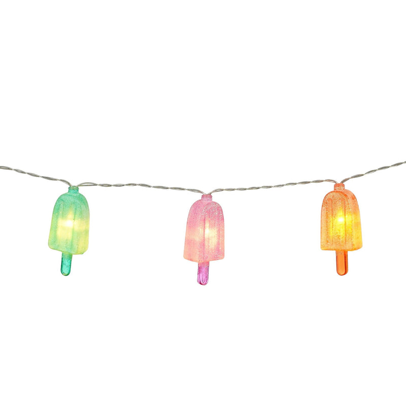 Solar Ice Cream String Light with 10 LED's 120cm - SOLAR / GARDEN ORNAMENTS - Beattys of Loughrea