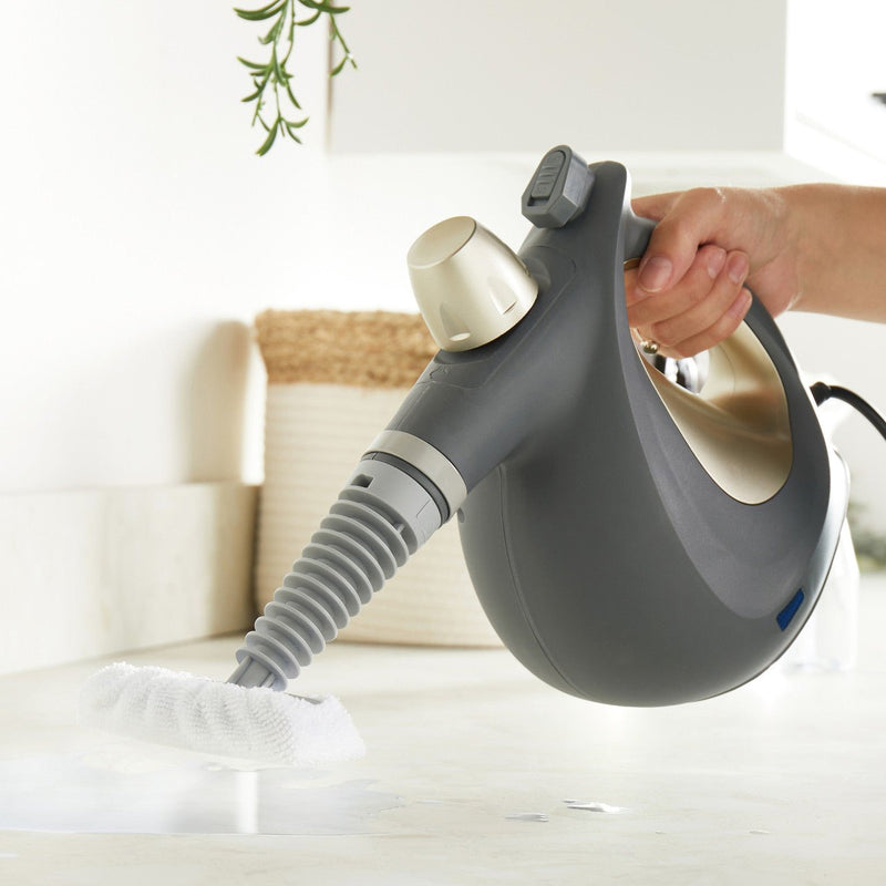 Beldray 10 in 1 Steam Cleaner & Accessory Kit Titanium - STEAM CLEANER - Beattys of Loughrea