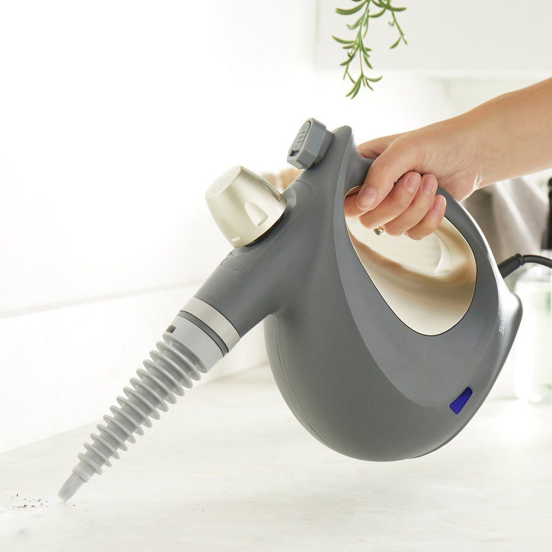 Beldray 10 in 1 Steam Cleaner & Accessory Kit Titanium - STEAM CLEANER - Beattys of Loughrea