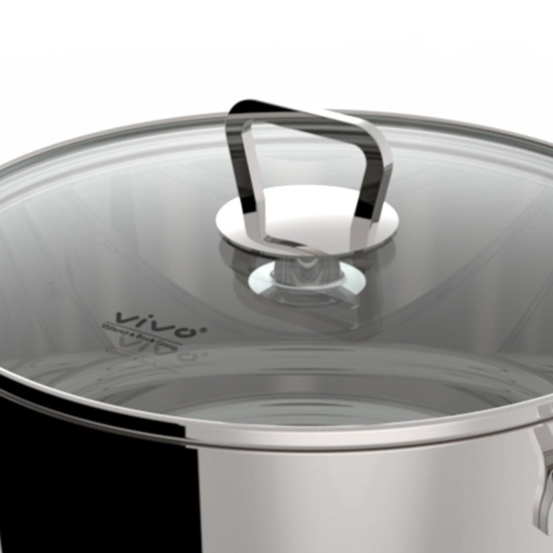 Vivo by Villeroy & Boch 24cm Stock Pot Stainless Steel - COOKWARE - S/STEEL - Beattys of Loughrea