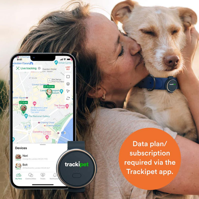 TrackiPet Tracki Dog Gps Tracker | 7463 - PET FENCERS BARK STOPPERS ENCLOSURES TRACKERS - Beattys of Loughrea