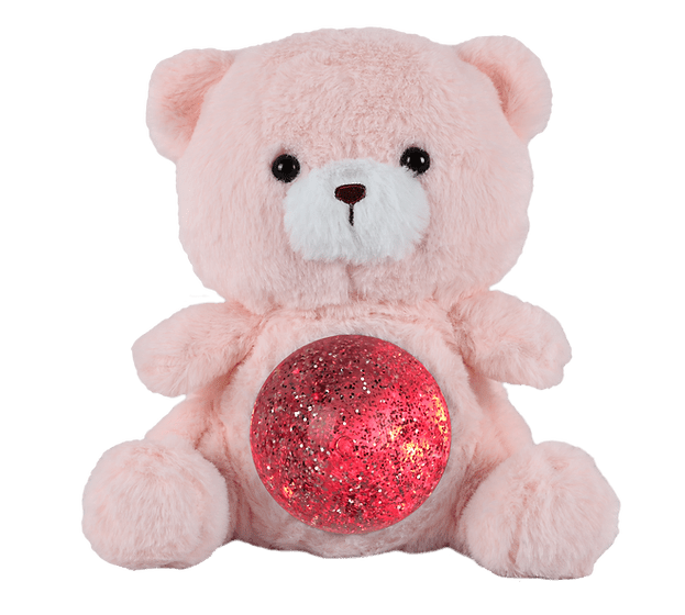 Rosie The Teddy - Magic Belly with Glitter Ball - BABY TOYS - Beattys of Loughrea