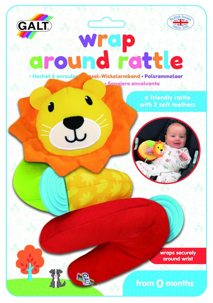 Galt Wrap Around Rattle - BABY TOYS - Beattys of Loughrea