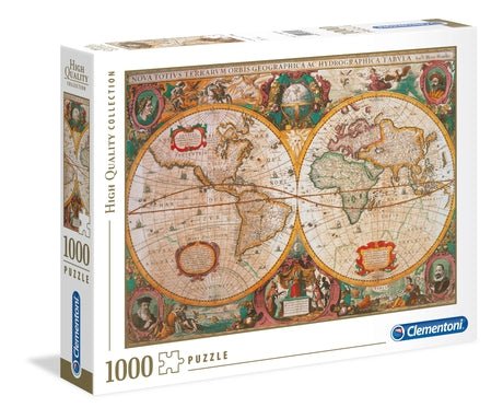 Hqc 1000Pc Jigsaw Puzzle Old Map - JIGSAWS - Beattys of Loughrea