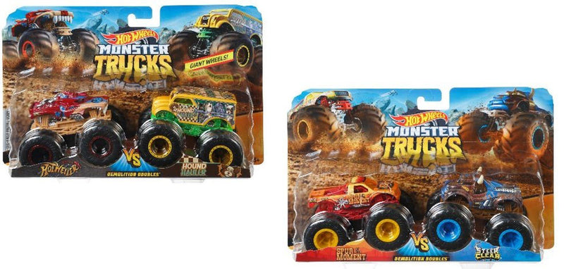 Hot Wheels Truck 2 pack 1:64 - CARS/GARAGE/TRAINS - Beattys of Loughrea