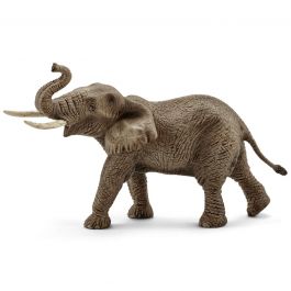 Schleich African Elephant Male 14762 - FARMS/TRACTORS/BUILDING - Beattys of Loughrea