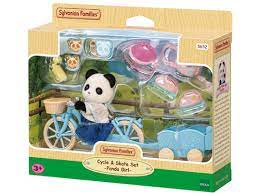 Sylvanians Cycle & Skate Set Panda Girl - SYLVANIAN / BEANIE BABIES - Beattys of Loughrea