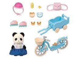 Sylvanians Cycle & Skate Set Panda Girl - SYLVANIAN / BEANIE BABIES - Beattys of Loughrea