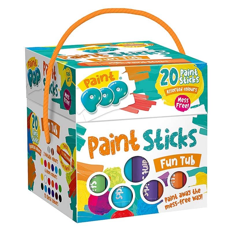 Paint Pop Fun Tub - ART & CRAFT/MAGIC/AIRFIX - Beattys of Loughrea