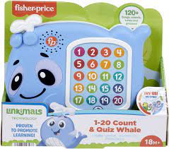 Fisher Price Linkamals Whale - BABY TOYS - Beattys of Loughrea