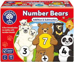 Number Bears - BOARD GAMES / DVD GAMES - Beattys of Loughrea