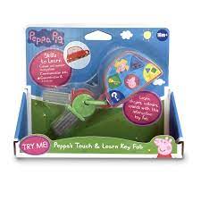 Peppas Touch & Learn Key Fob - BABY TOYS - Beattys of Loughrea