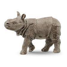 Schleich Indian Rhinoceros Baby 14860 - FARMS/TRACTORS/BUILDING - Beattys of Loughrea