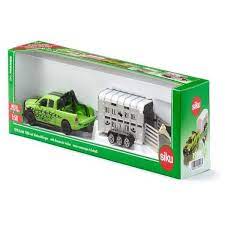 Siku 1:50 Ram 1500 With Livestock Trailer - FARMS/TRACTORS/BUILDING - Beattys of Loughrea