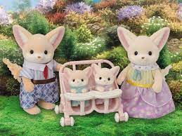 Sylv Fennec Fox Family - SYLVANIAN / BEANIE BABIES - Beattys of Loughrea