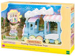 Sylv Floating Cloud Rainbow Train - SYLVANIAN / BEANIE BABIES - Beattys of Loughrea