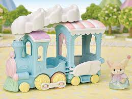 Sylv Floating Cloud Rainbow Train - SYLVANIAN / BEANIE BABIES - Beattys of Loughrea