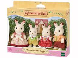 Sylv Chocolate Rabbit Family - SYLVANIAN / BEANIE BABIES - Beattys of Loughrea