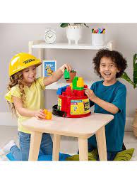 Tonka Hard Hats & Blocks Bucket - CARS/GARAGE/TRAINS - Beattys of Loughrea