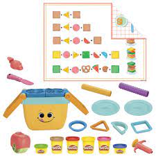 Play D'Oh Picnic Shapes Starter Set - ART & CRAFT/MAGIC/AIRFIX - Beattys of Loughrea